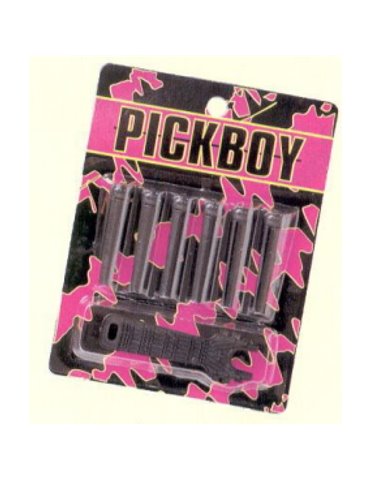 Pivotes Pick-Boy Plástico Negro BP-50/BL