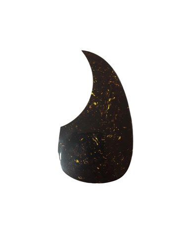 Golpeador Adhesivo Acústica Gotoh F5 Negro Concha