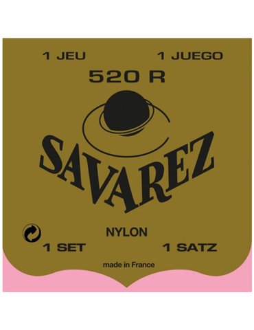 Juego Savarez Clásica Carta Roja 520-R