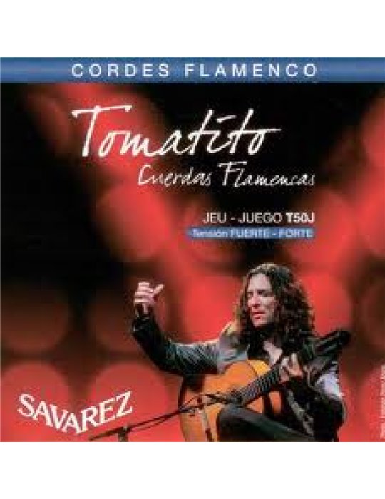 Juego Savarez Flamenca Tomatito T-50J Tensión fuerte