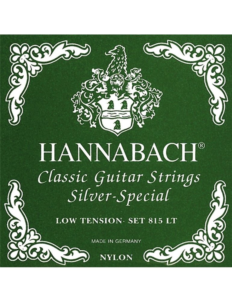 Juego Hannabach Verde Clásica 815-LT