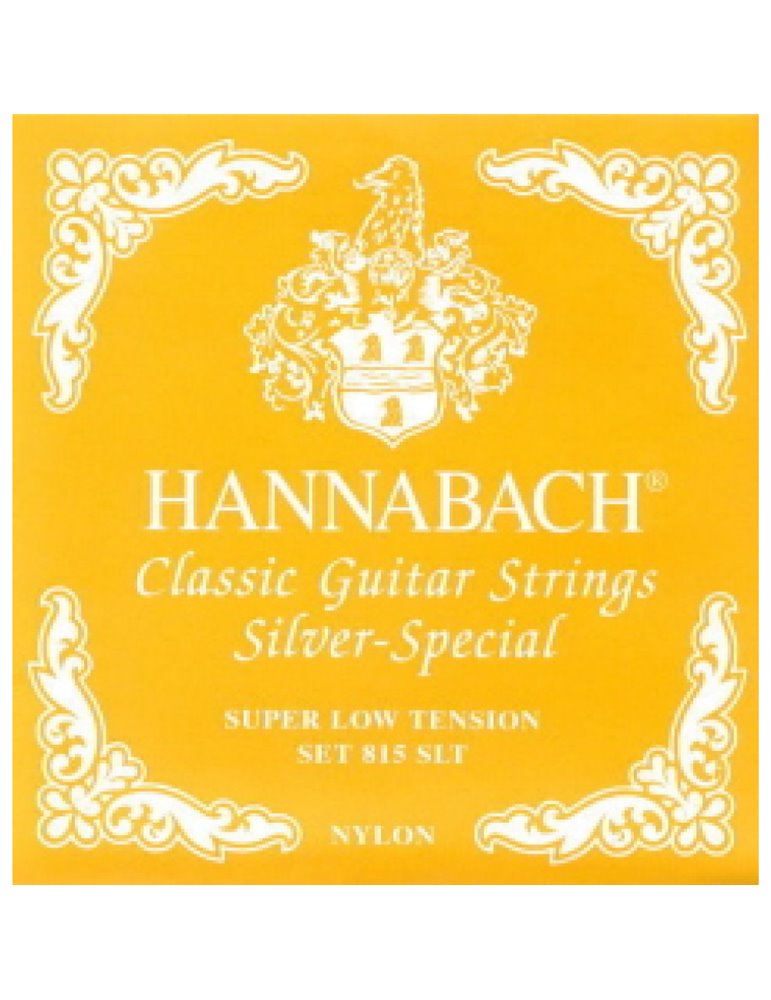 Juego Hannabach Amarilla Clásica 815-SLT