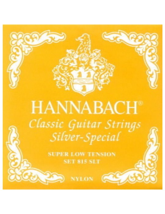 Juego Hannabach Amarilla Clásica 815-SLT