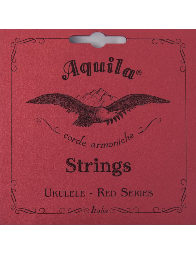 Juego Cuerdas Ukelele Concert Aquila Red Series 85-U