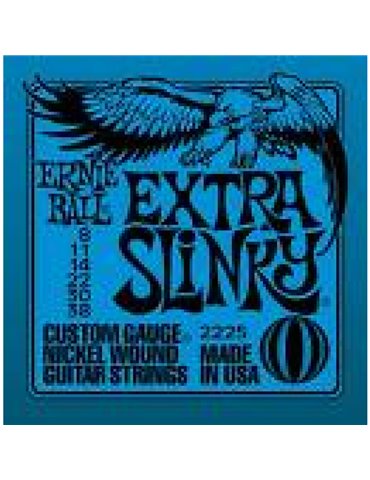 Juego Ernie Ball Eléctrica Slinky 2225 (08-38)