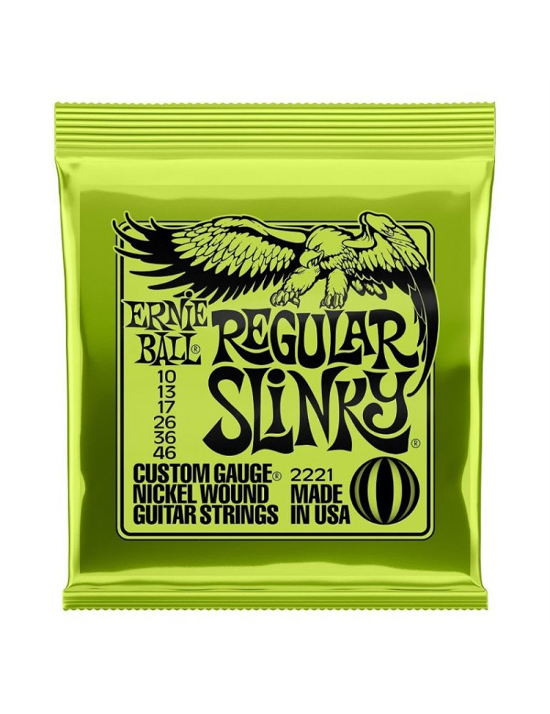 Juego Ernie Ball Eléctrica Slinky 2221 (10-46)
