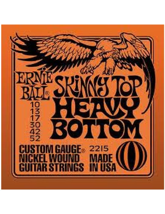 Juego Ernie Ball Eléctrica Slinky 2215 (10-52)