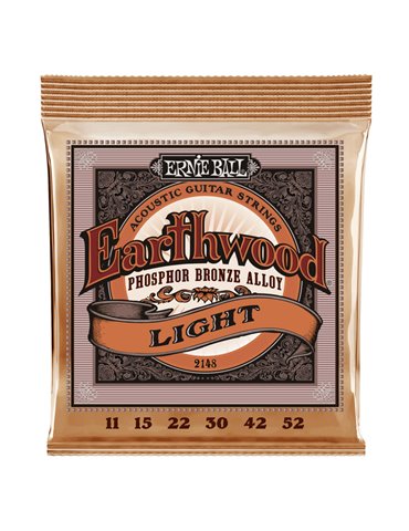 Juego Ernie Ball Phosphor Acústica 2148 (11-52)