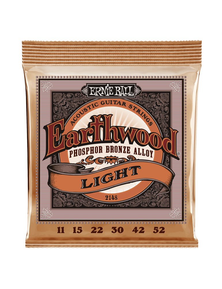 Juego Ernie Ball Phosphor Acústica 2148 (11-52)
