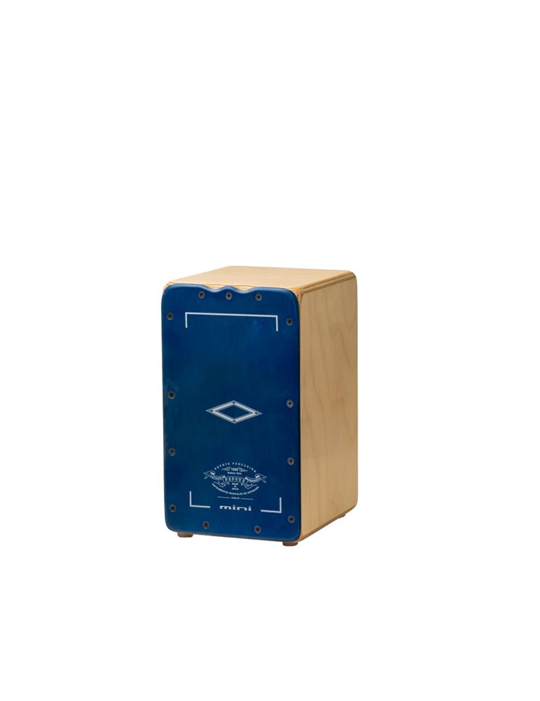 Cajón Flamenco Pepote Mini ( 2 a 5 Años ) Tapa Azul
