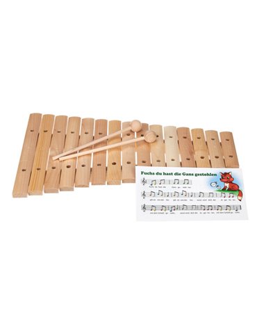 Xilofon Goldon 15 Notas Arce Natural 11210