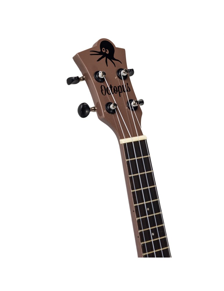 Ukelele Soprano Octopus UK-205BRS Marrón