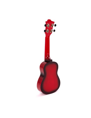 Ukelele Soprano Octopus UK-205RDB Rojo Burst 2