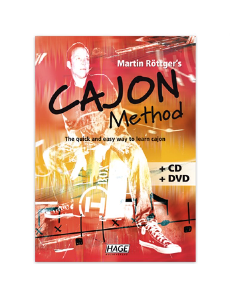 Método Cajón Flamenco Martin Röttger + CD + DVD EH-3767