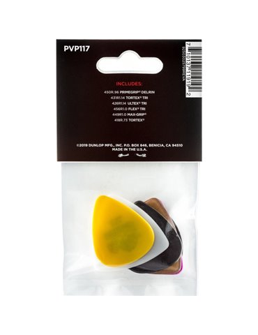 Bolsa 6 Púas Dunlop PVP-117 Variety Bass 2