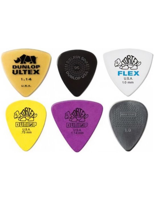 Bolsa 6 Púas Dunlop PVP-117 Variety Bass
