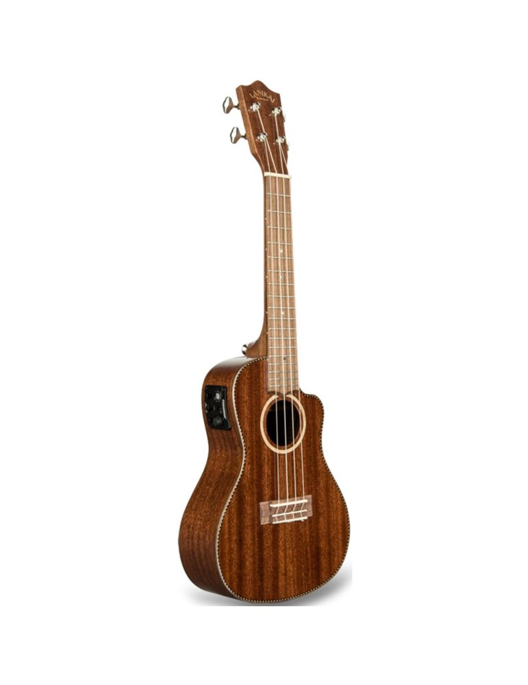 Ukelele Concert Lanikai MAS-CEC All Solid Mahogany Electrificado