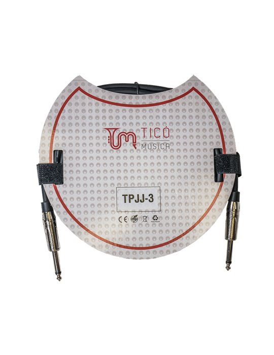 Cable Jack-Jack TCM TPJJ-3 Conector Níquel 3 Metros