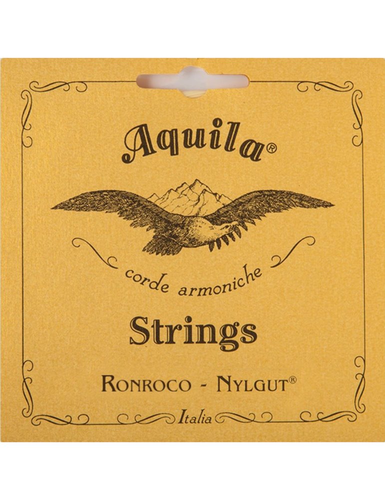 Juego Cuerdas Roncoco Charango Aquila 3-CH Nylgut