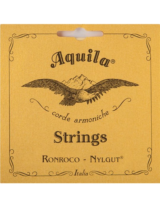 Juego Cuerdas Roncoco Charango Aquila 3-CH Nylgut