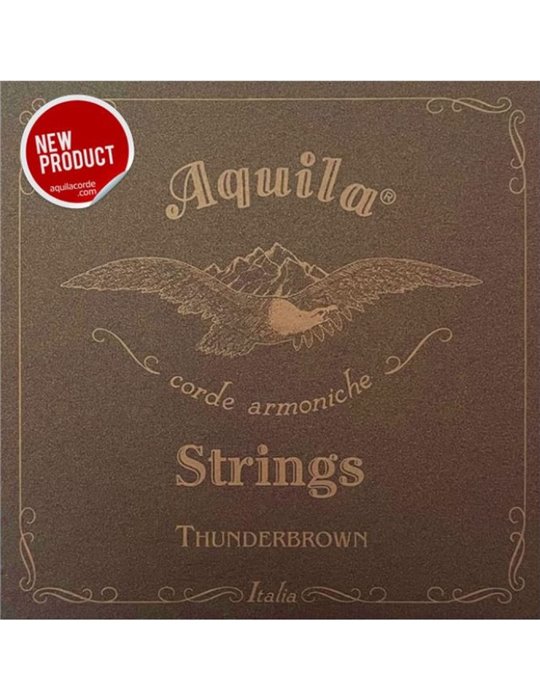 Juego Cuerdas Ukelele Bajo Aquila Thunderbrown (18-21) 165-U