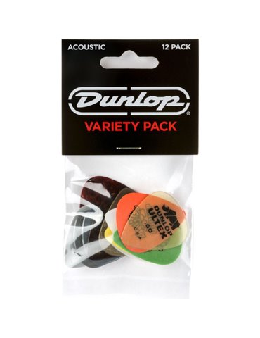 Bolsa 12 Púas Dunlop PVP-112 Variety Acoustic