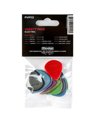 Bolsa 12 Púas Dunlop PVP-113 Variety Electric 2