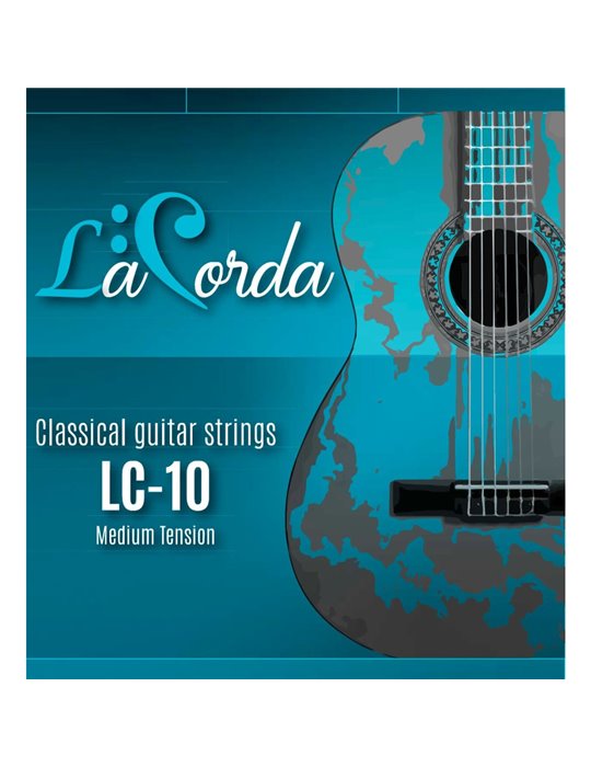Juego Cuerdas La Corda LC-10 Medium Tension