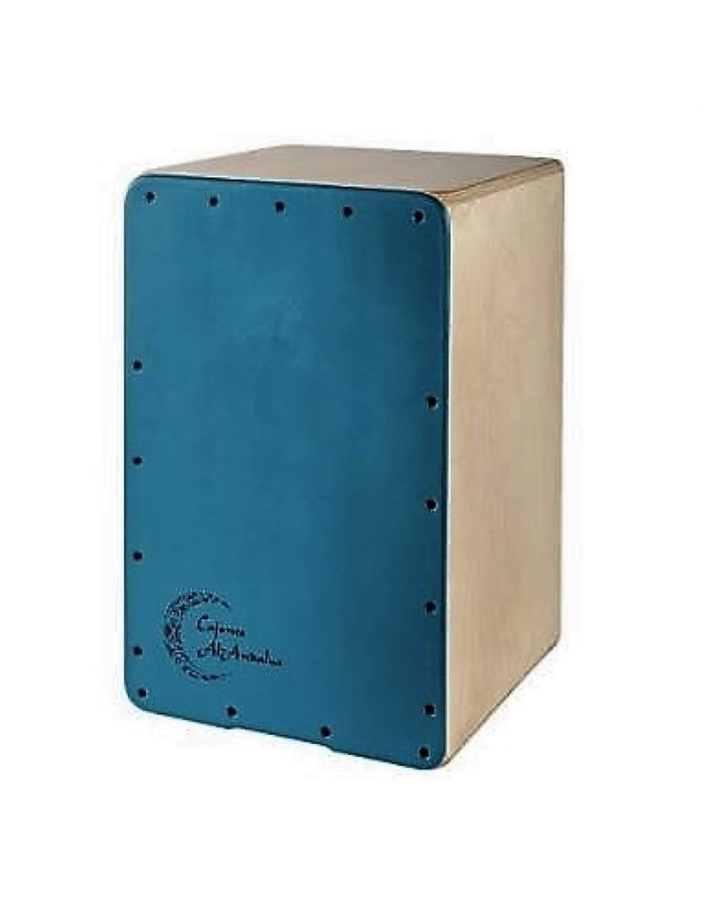 Cajón Flamenco Al-Andalus Aire Tapa Azul