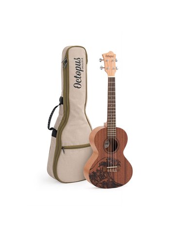 Ukelele Tenor Octopus Rosette UK-230TW Wave