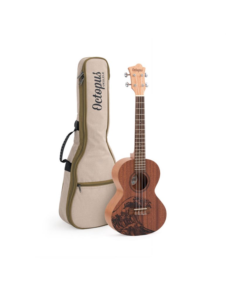 Ukelele Tenor Octopus Rosette UK-230TW Wave