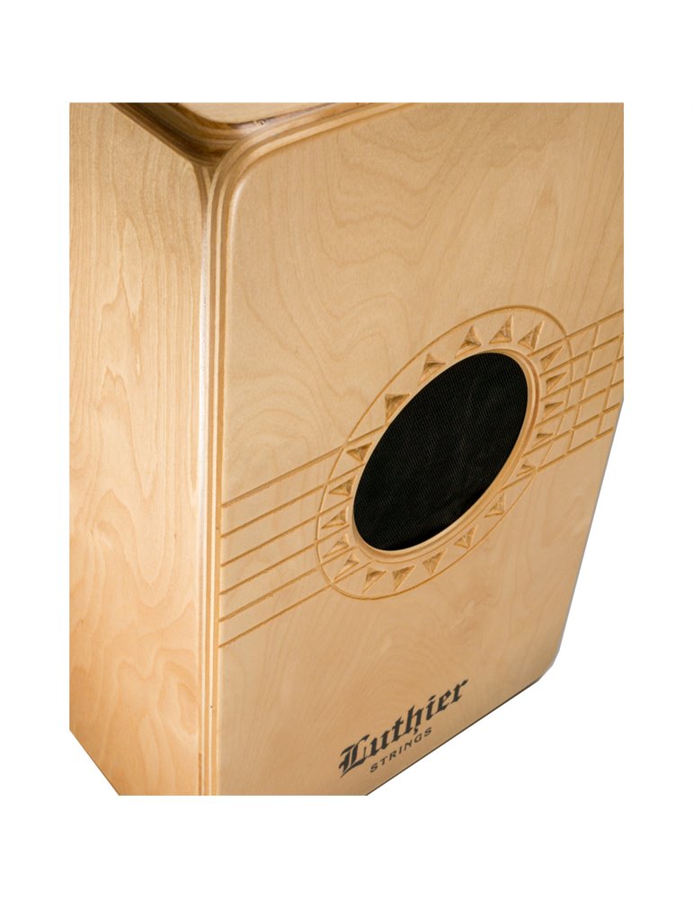 Cajón Flamenco Luthier Strings® Plata Mongoy