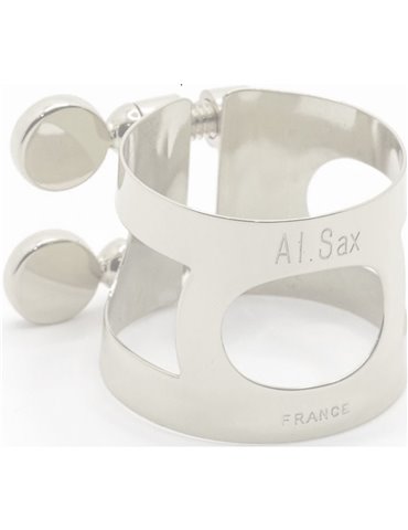 Abrazadera Saxo Alto Bonade M80 Plateada LSALM80A