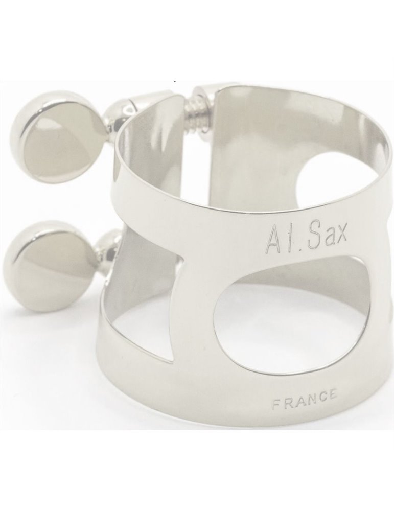 Abrazadera Saxo Alto Bonade M80 Plateada LSALM80A