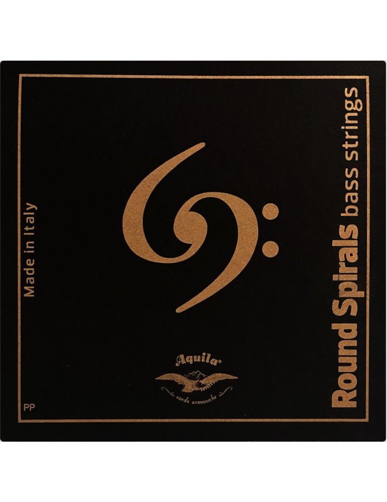 Juego Cuerdas Bajo Acústico Aquila Round Spirals 320-U