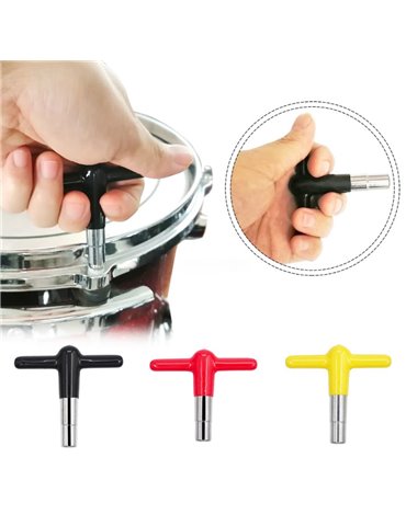 Llave afinación batería TCM DK-3H recubrimiento plastico 2