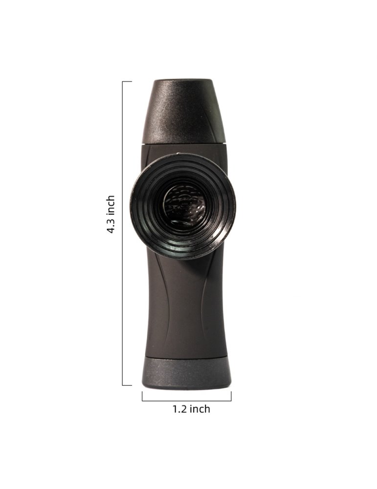 Kazoo Ripple Phono Kazoo plástico negro