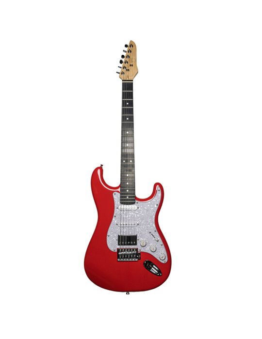 Guitarra Eléctrica Bones B-HSS Red