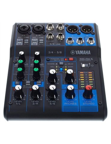 MESA DE MEZCLAS YAMAHA MG06X 2