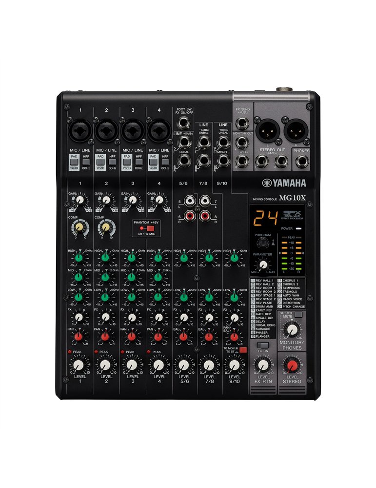 MESA DE MEZCLAS YAMAHA MG10X