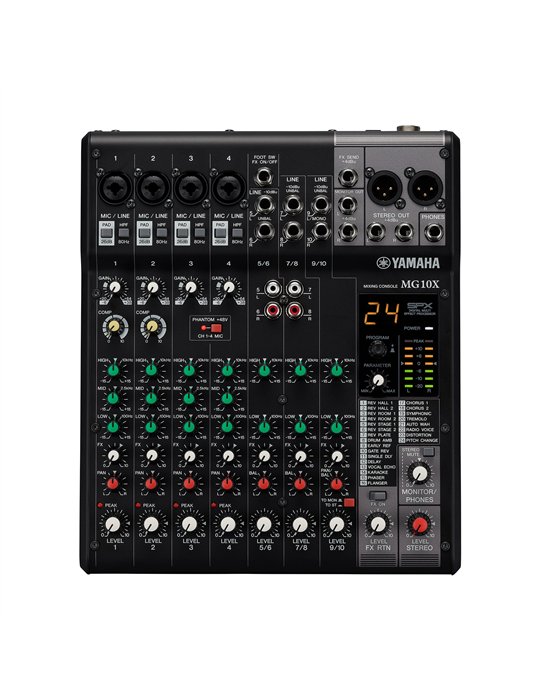 MESA DE MEZCLAS YAMAHA MG10X