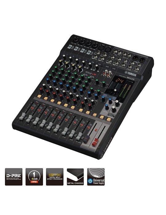 MESA DE MEZCLAS YAMAHA MG12X