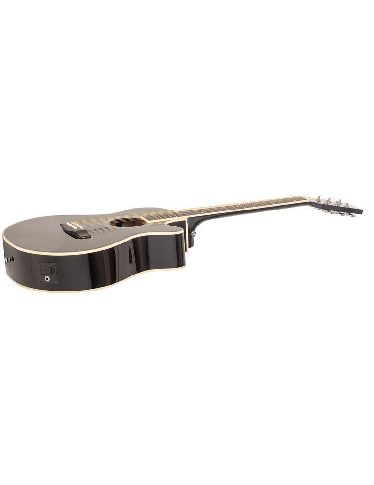 GUITARRA ACÚSTICA ADMIRA INDIANA NEGRA SATINADA