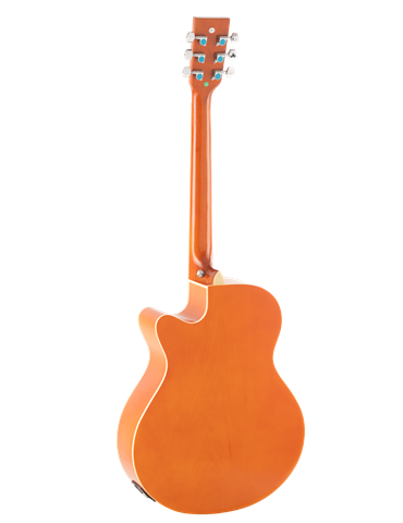 GUITARRA ACÚSTICA ADMIRA INDIANA NARANJA BRILLO 2