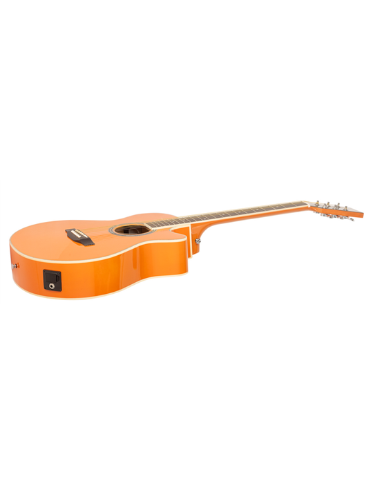 GUITARRA ACÚSTICA ADMIRA INDIANA NARANJA BRILLO