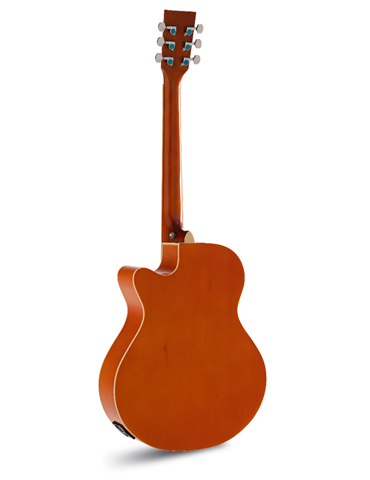 GUITARRA ACÚSTICA ADMIRA INDIANA NARANJA SATINADA 2