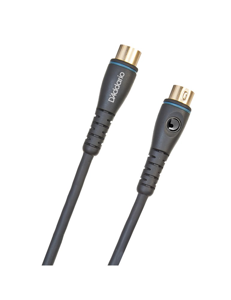 Cable Midi de D'Addario, 10 pies (3 m).