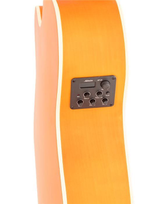GUITARRA ACÚSTICA ADMIRA INDIANA NARANJA SATINADA