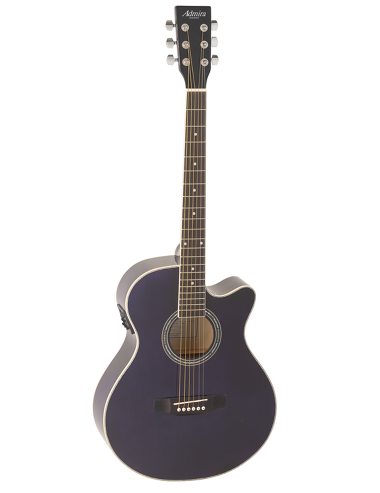 GUITARRA ACÚSTICA ADMIRA INDIANA MORADA BRILLO