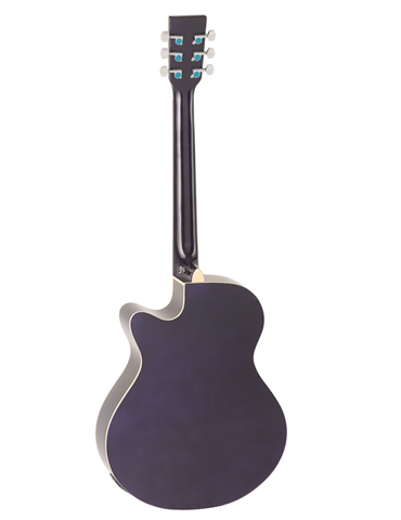 GUITARRA ACÚSTICA ADMIRA INDIANA MORADA BRILLO 2